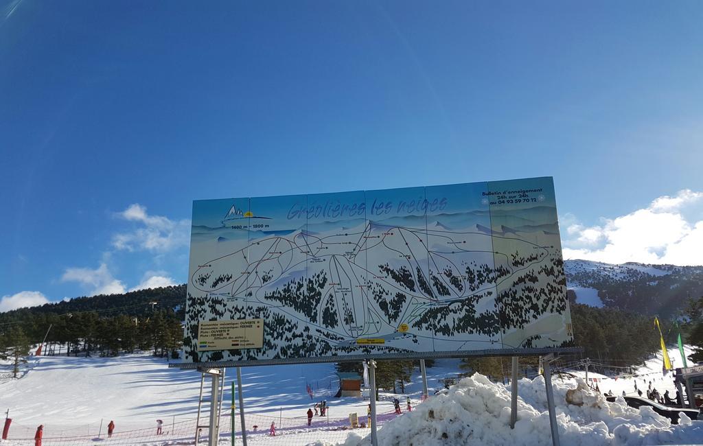 Apartment Face Aux Pistes Греольер-ле-Неж Экстерьер фото